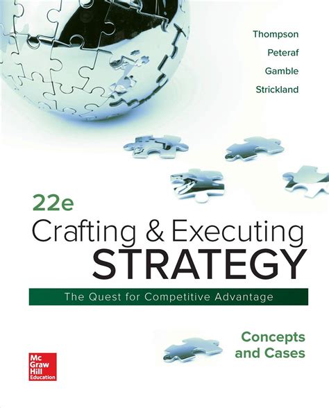 crafting & executing strategy: concepts and cases|Iba pa.